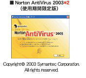 Norton AntiVirus 2003igpԌŁj