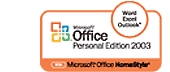 uMicrosoft(R) Office Personal Edition 2003v